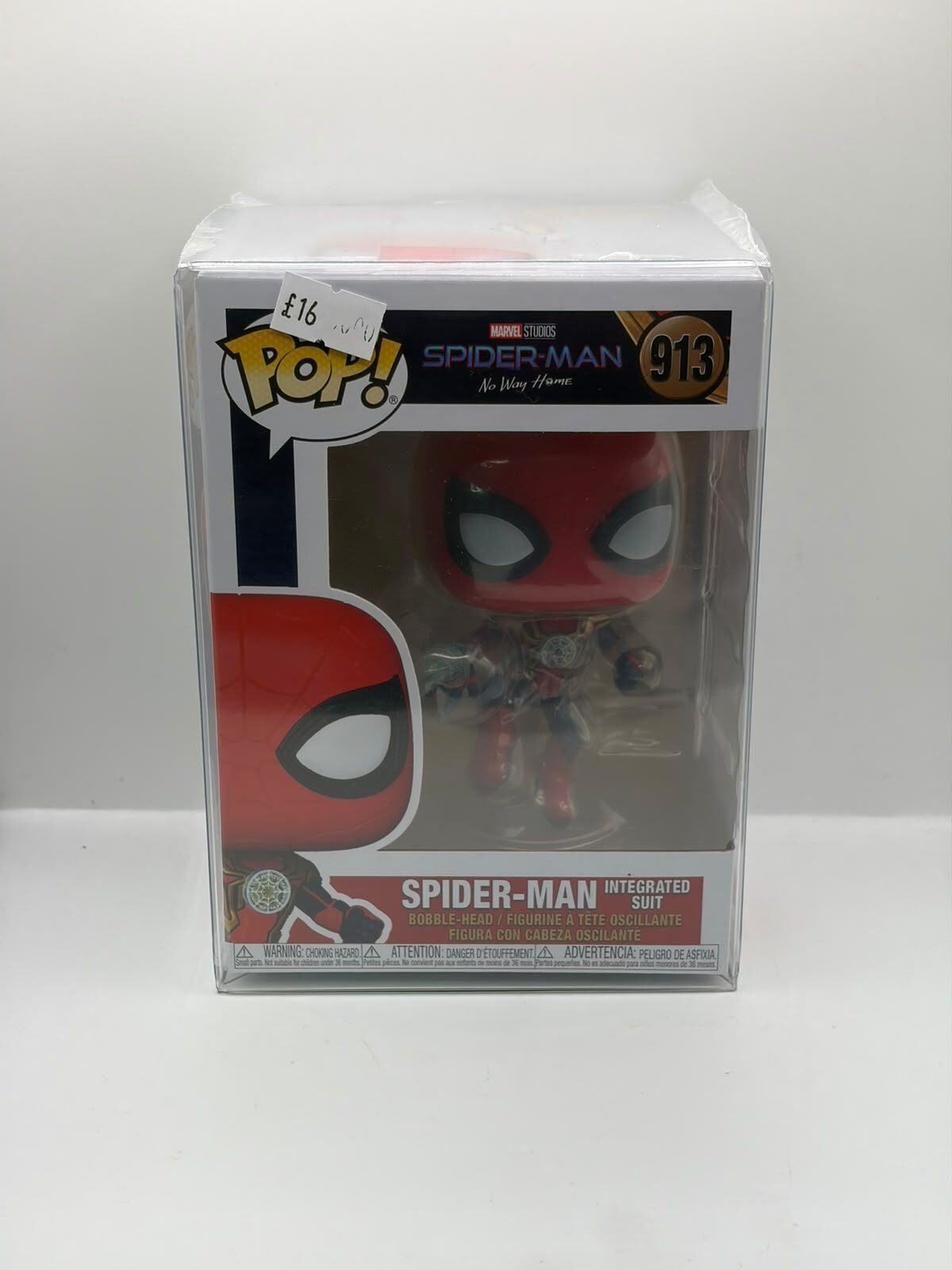 Funko Pop! Marvel Spider-Man in Integrated Suit #913