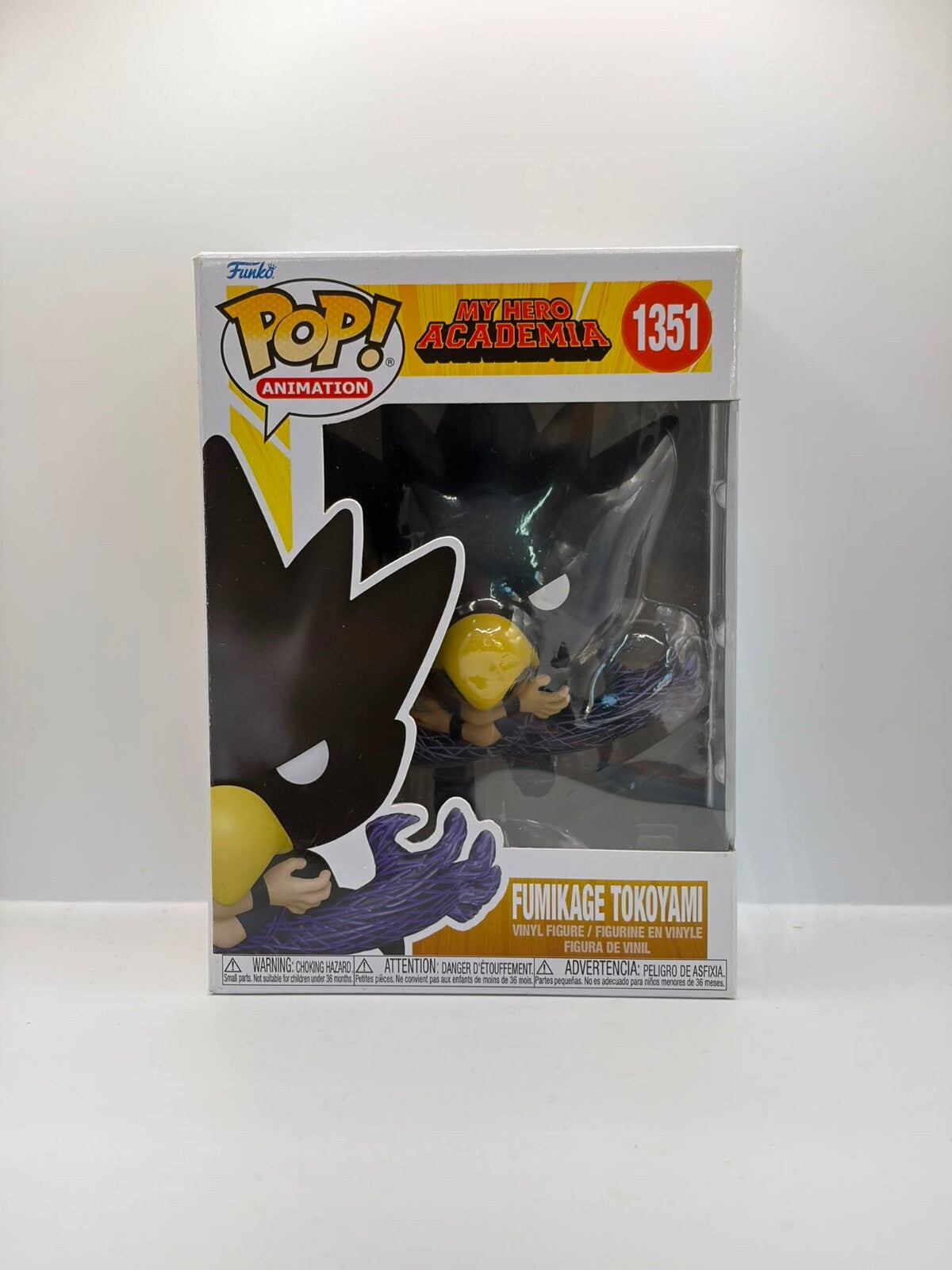 Funko Pop! Animation My Hero Academia Fumikage Tokoyami Vinyl Figure #1351