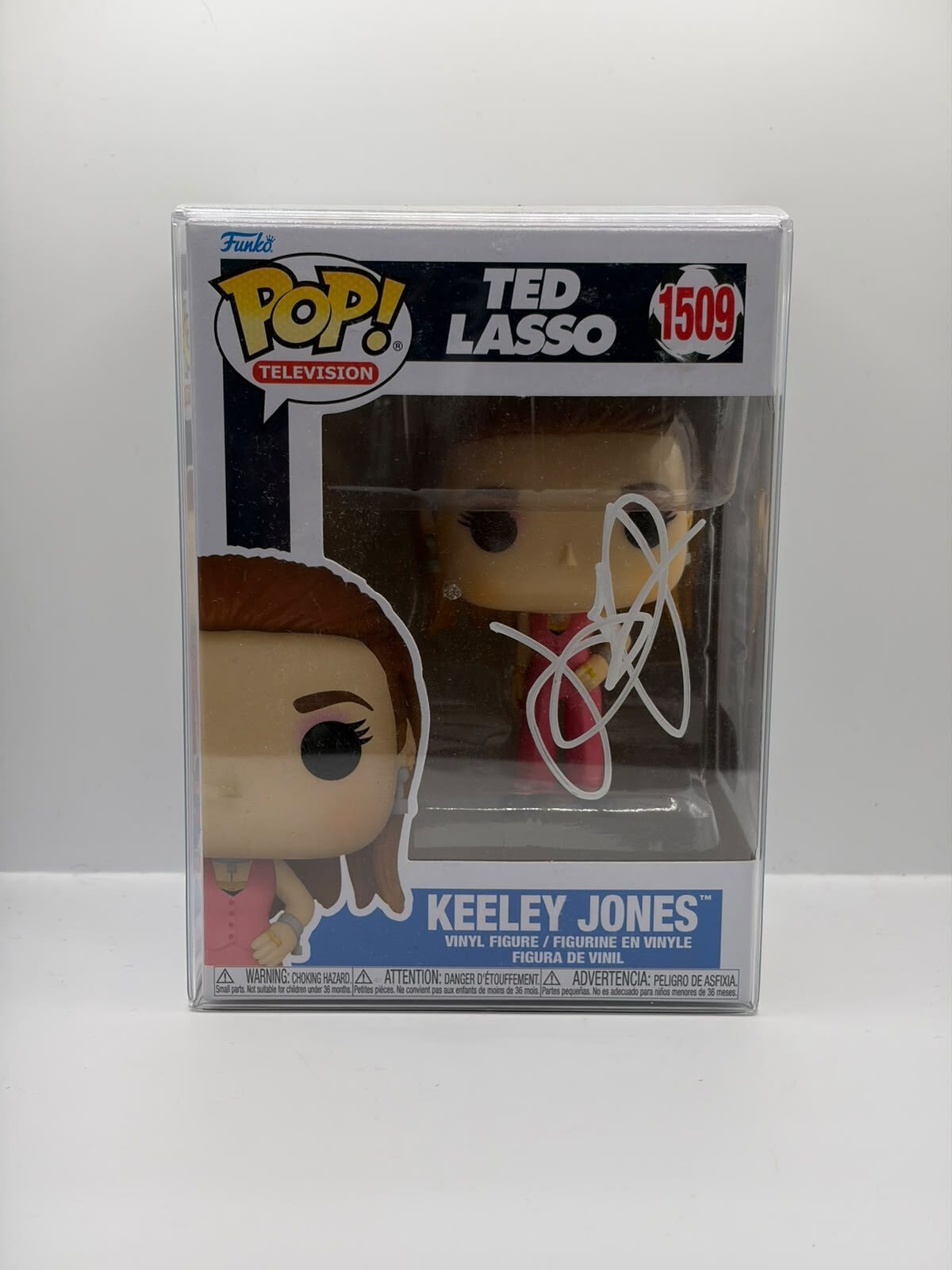 Funko Pop! Television Keeley Jones Vinyl Figure Ted Lasso #1509 Signed