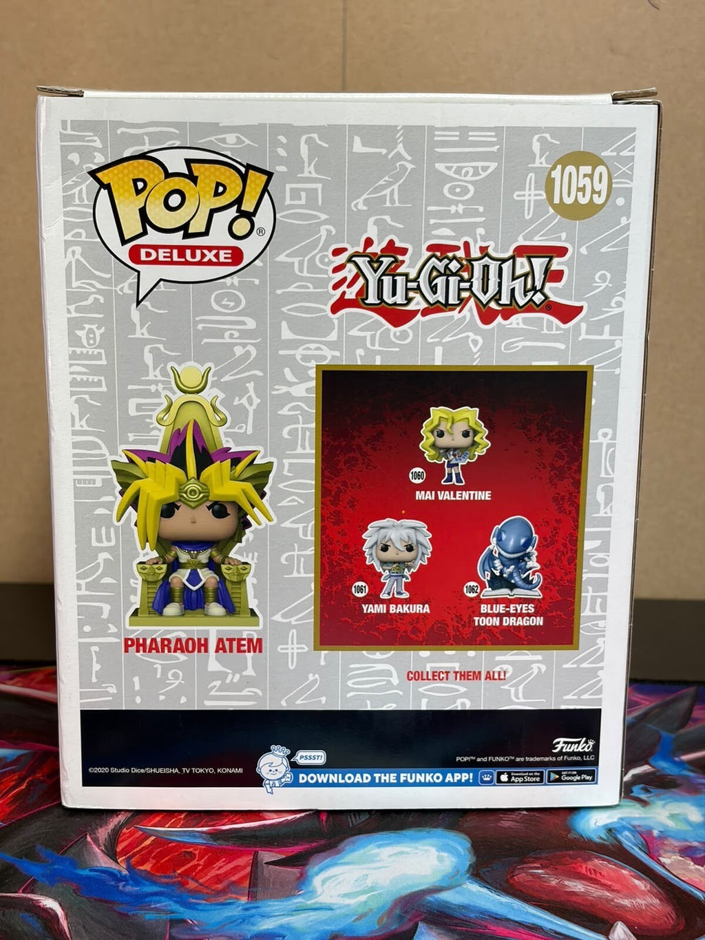 Funko Pop! Deluxe Pharaoh Atem #1059 Yu-Gi-Oh! Vinyl Figure