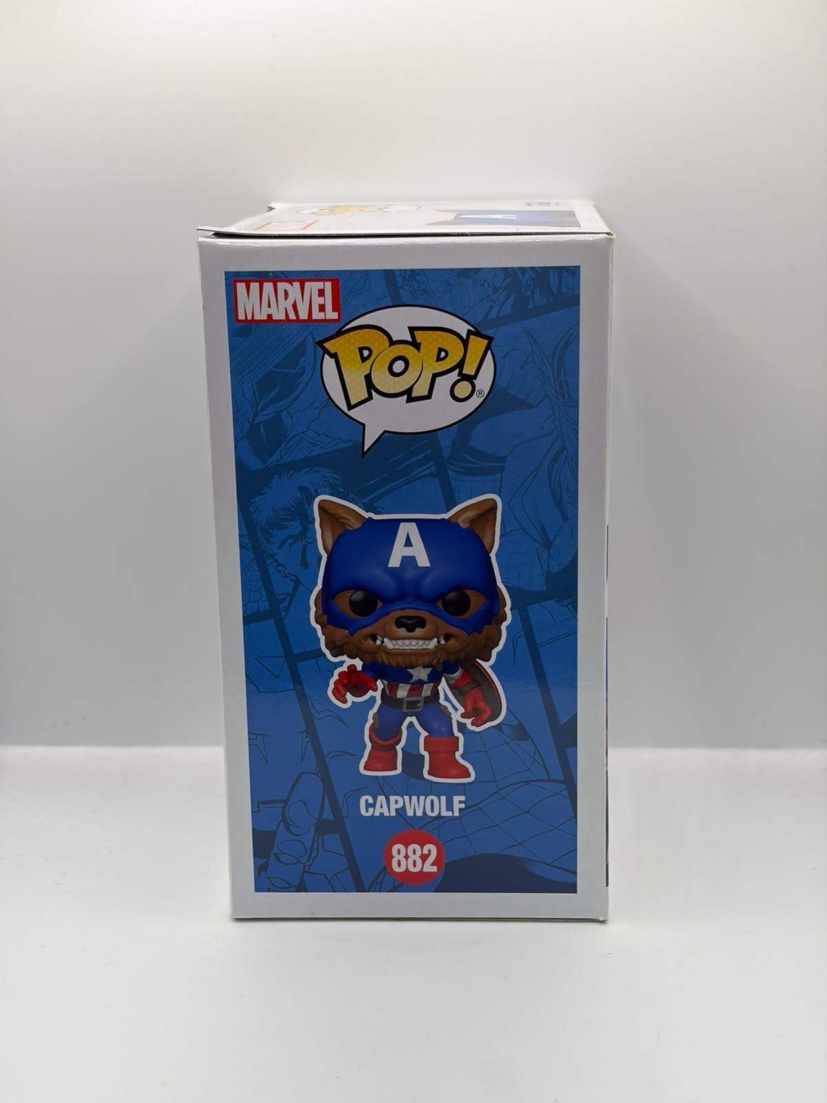 Funko Pop! Marvel Capwolf #882 Summer Convention Limited Edition