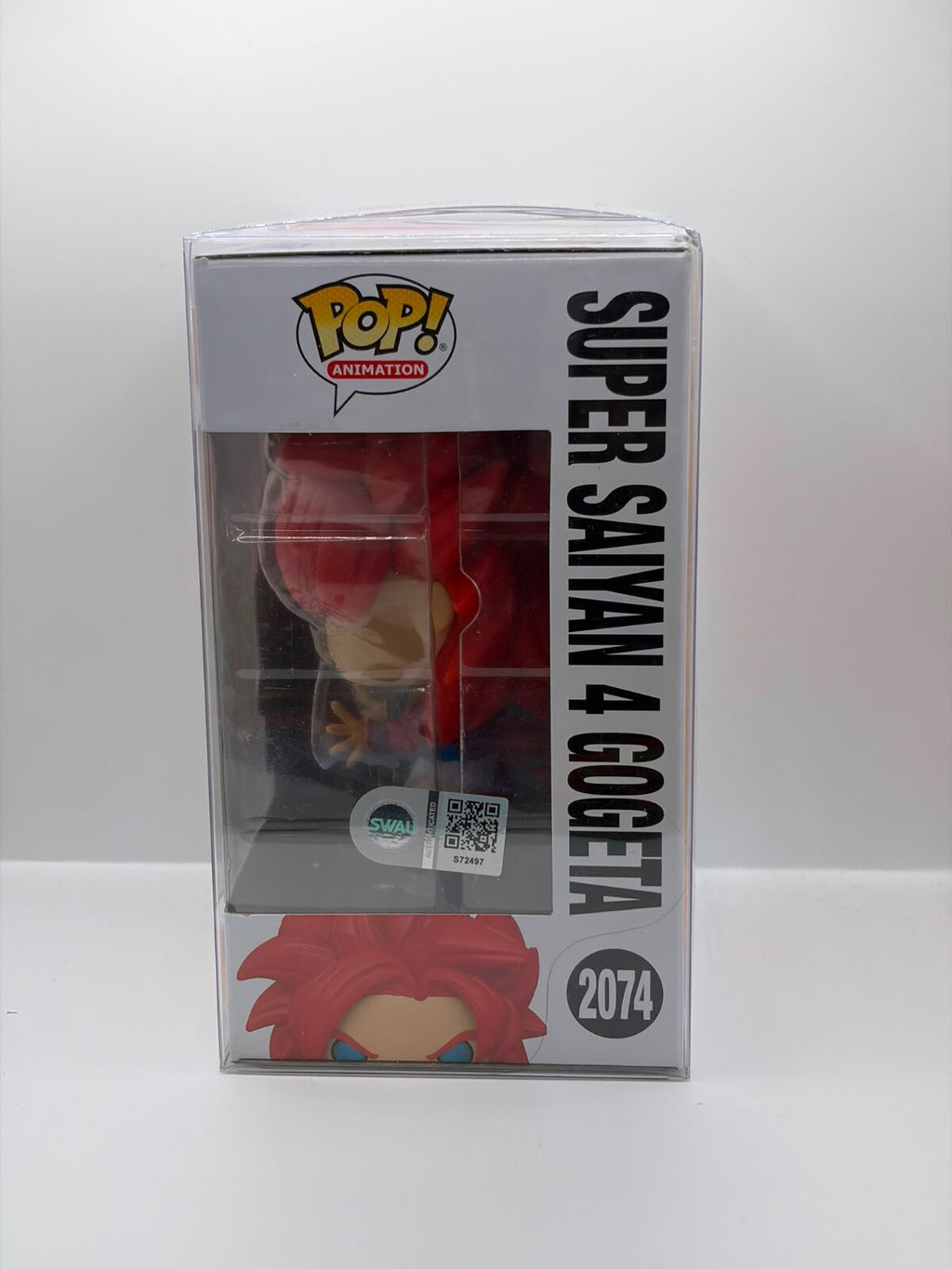 Funko Pop! Animation Dragon Ball GT Super Saiyan 4 Gogeta #2074 Signed