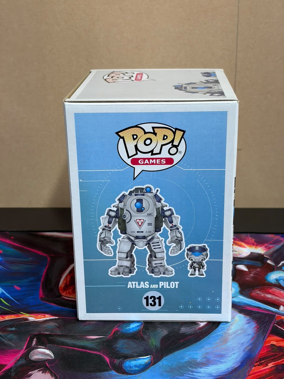 Funko Pop! Games Titanfall 2 Atlas and Pilot #131 Vinyl Figures