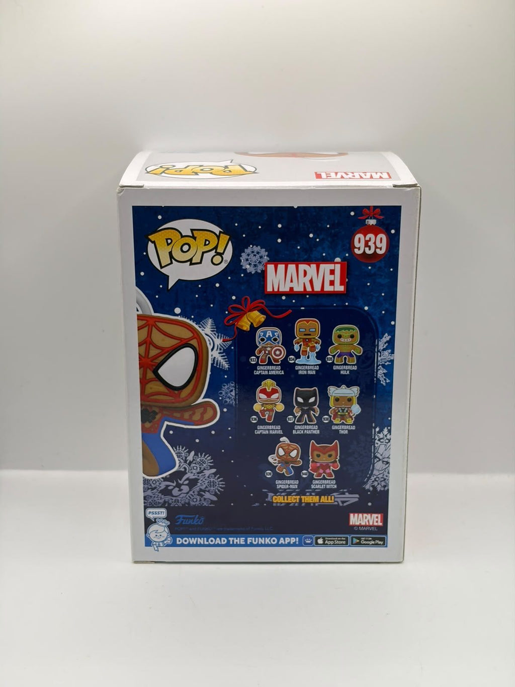 Funko Pop! Marvel Gingerbread Spider-Man #939 Vinyl Figure