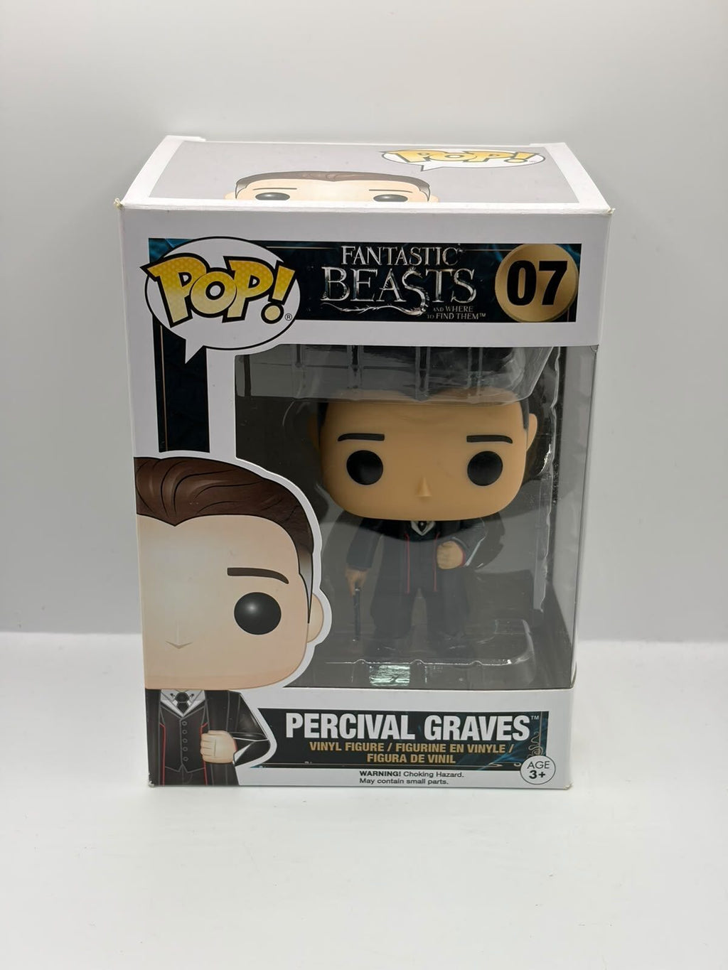 Funko Pop! Fantastic Beasts Percival Graves #07 Vinyl Figure in Box