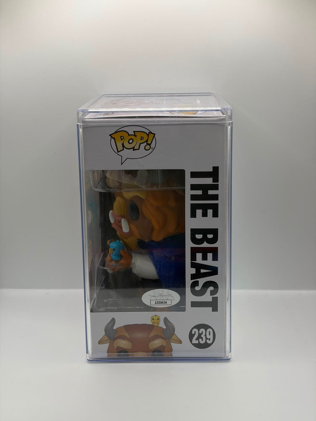 Funko Pop! Disney 239 The Beast Signed by Ron Perlman Limited Edition 40 Pieces