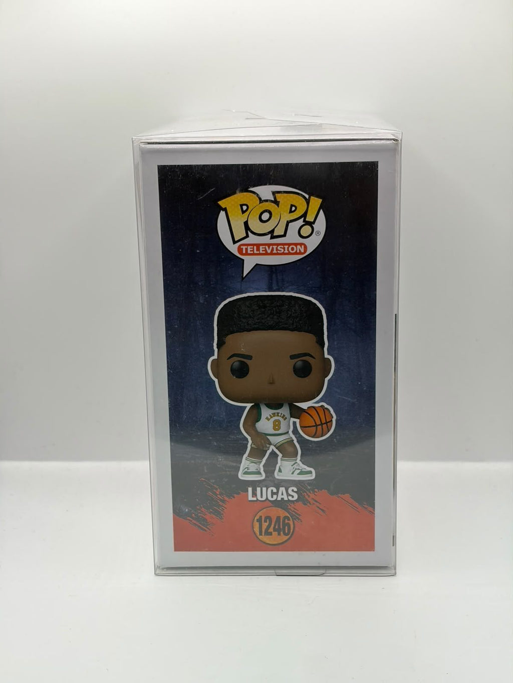 Funko Pop! Television Stranger Things Lucas #1246 Special Edition Basketball