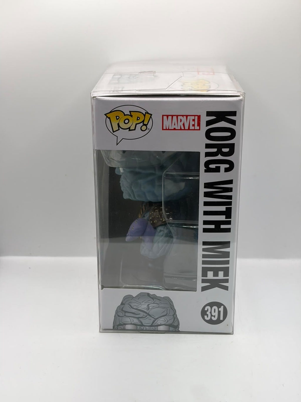 Funko Pop! Marvel Thor: Ragnarok Korg with Miek #391 Fall Convention Exclusive