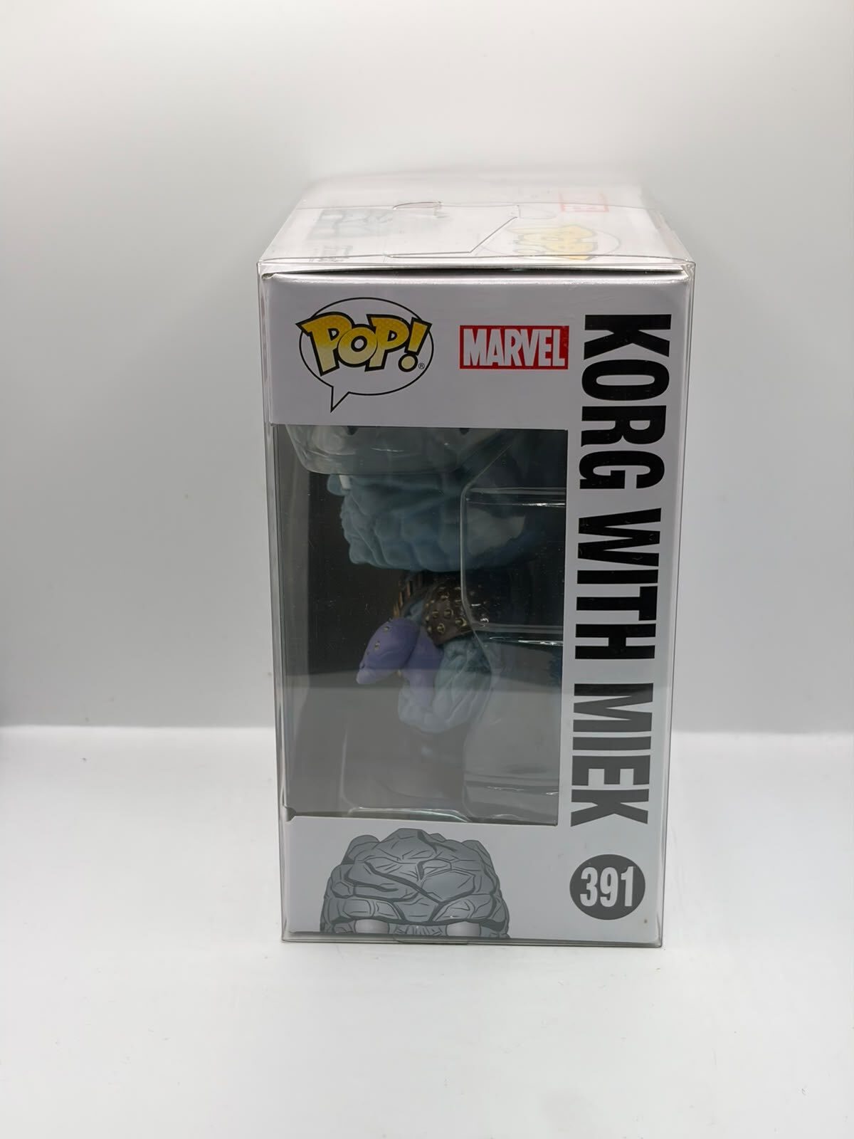 Funko Pop! Marvel Thor: Ragnarok Korg with Miek #391 Fall Convention Exclusive