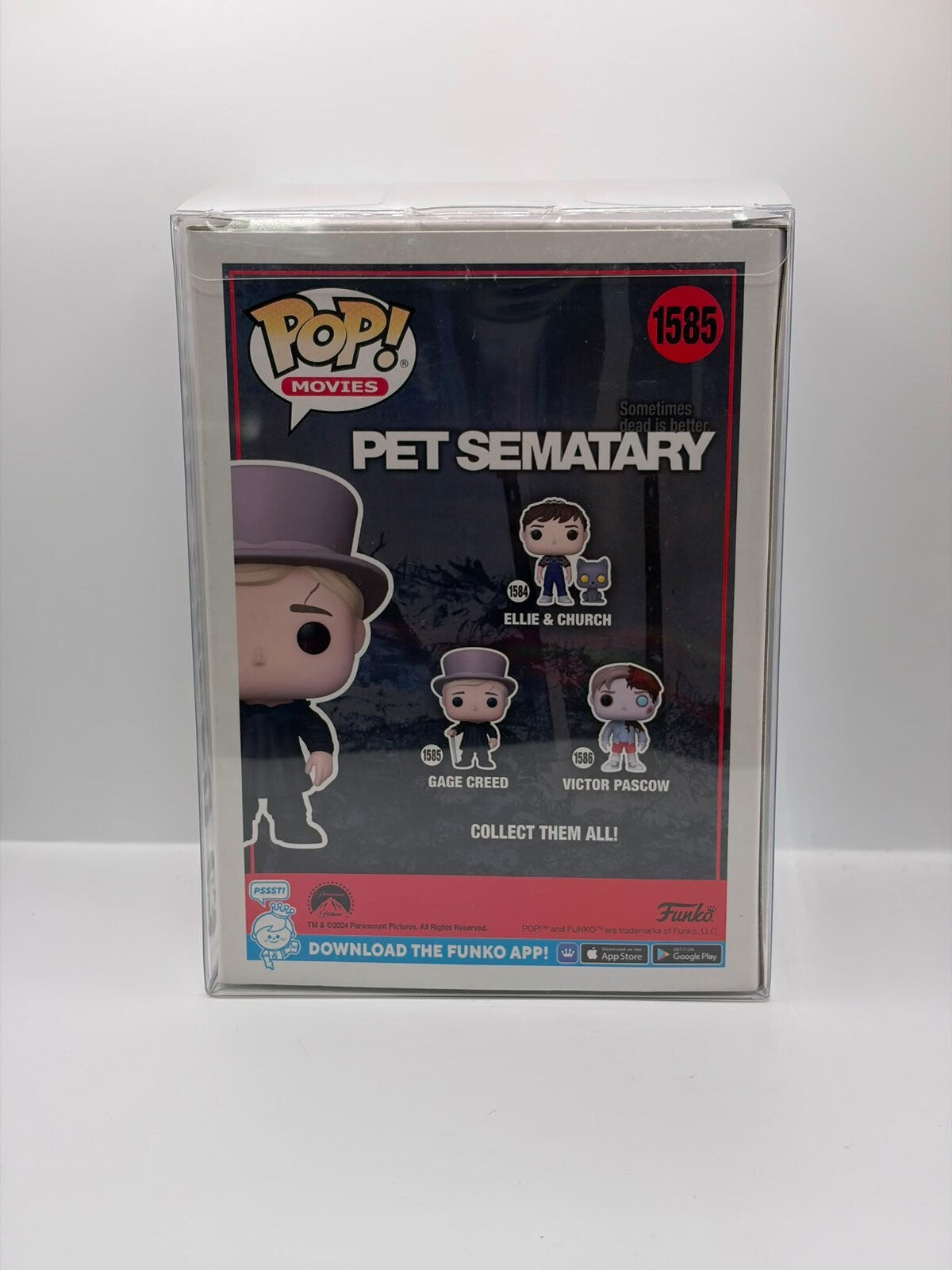 Funko Pop! Movies Pet Sematary Gage Creed Vinyl Figure #1585