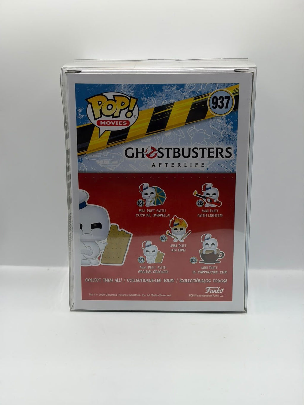 Funko Pop! Movies Ghostbusters Afterlife Mini Puft with Graham Cracker Vinyl Figure #937