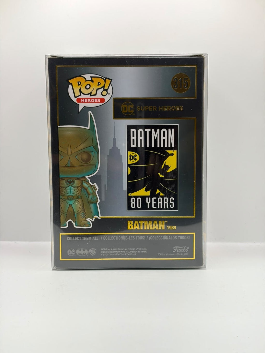 Funko Pop! Heroes Batman 1989 Special Edition Vinyl Figure #315 - DC 80 Years Collectible