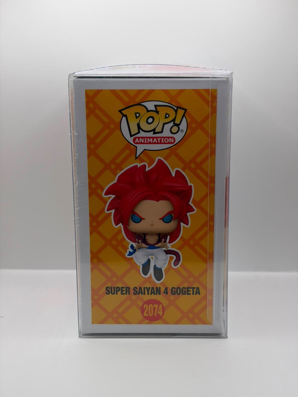 Funko Pop! Animation Dragon Ball GT Super Saiyan 4 Gogeta #2074 Signed