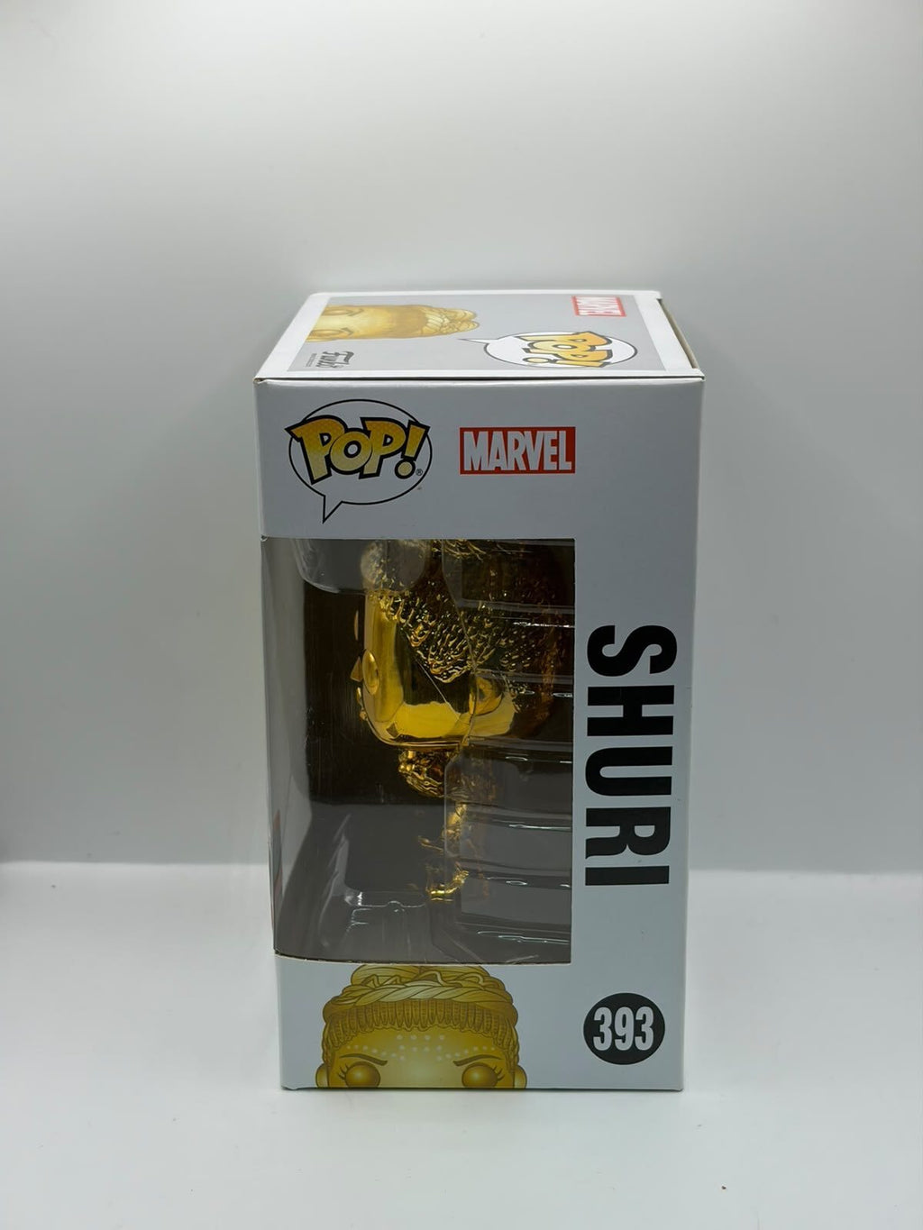Funko Pop! Marvel Black Panther Shuri #393 Fall Convention Exclusive Gold