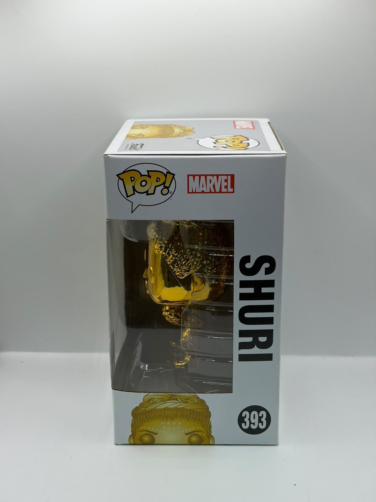 Funko Pop! Marvel Black Panther Shuri #393 Fall Convention Exclusive Gold