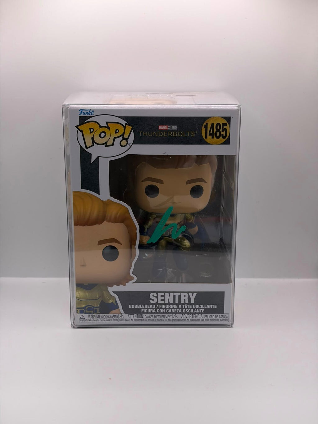 Funko Pop! Marvel Thunderbolts Sentry Vinyl Figure #1485 Signed