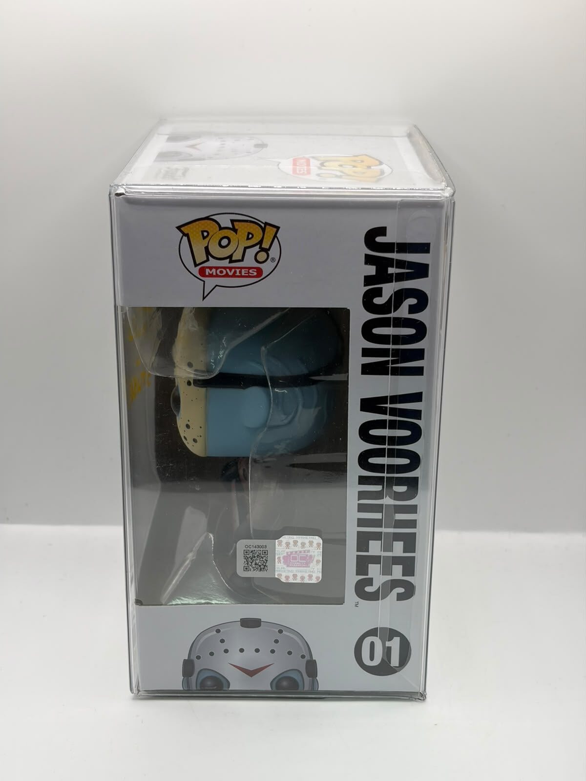 Funko Pop! Movies Friday the 13th Jason Voorhees #01 Vinyl Figure, Signed