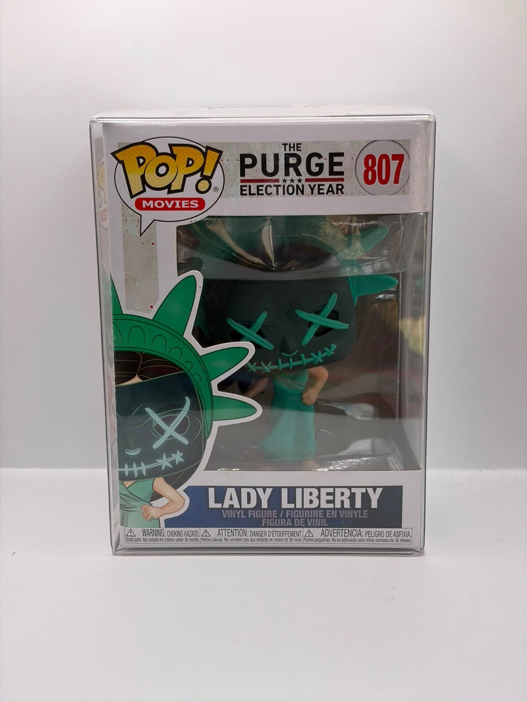 Funko Pop! Movies The Purge Election Year Lady Liberty Vinyl Figure #807