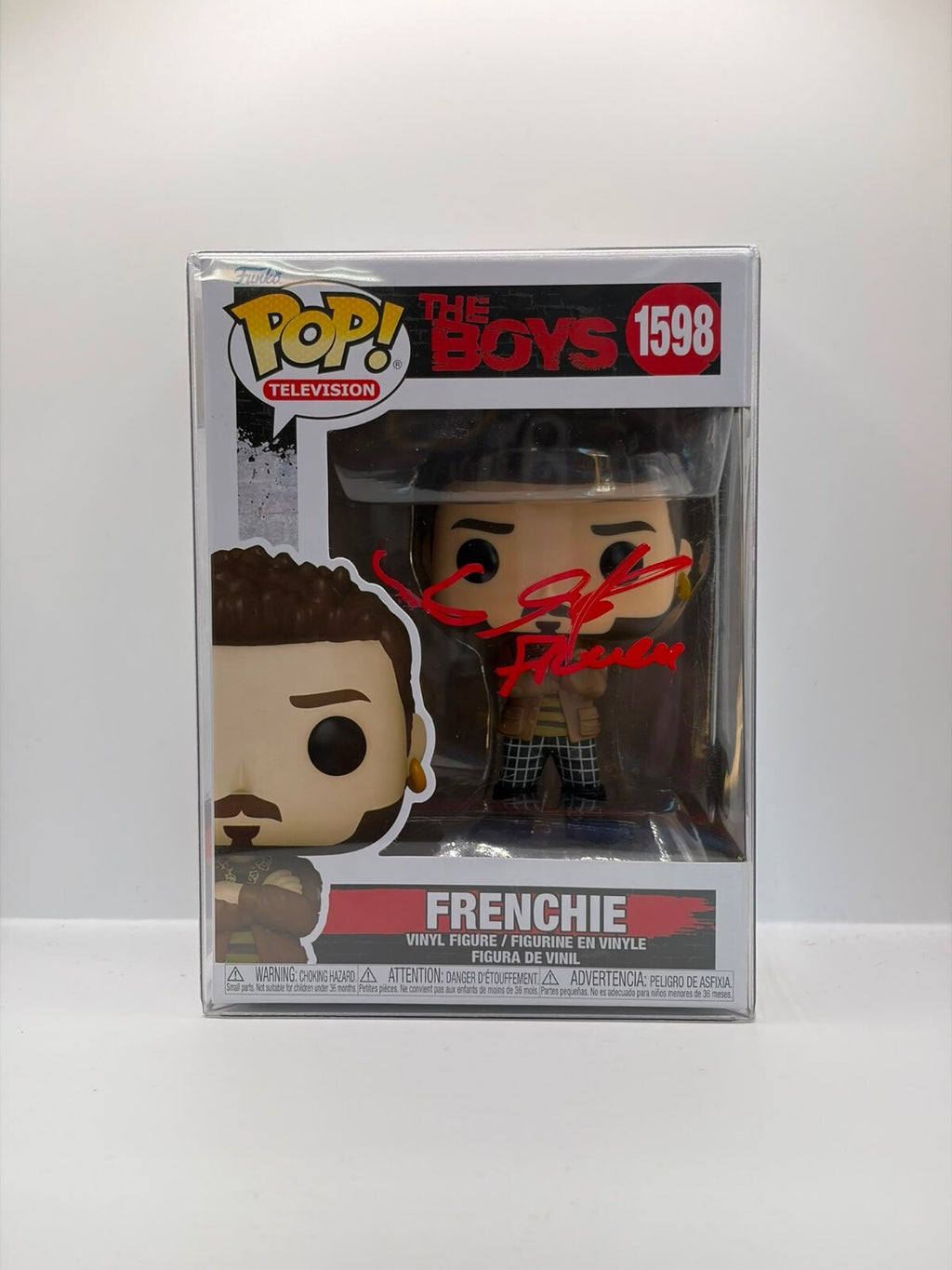Funko Pop! Television The Boys Frenchie Vinyl Figure #1598 Signed
