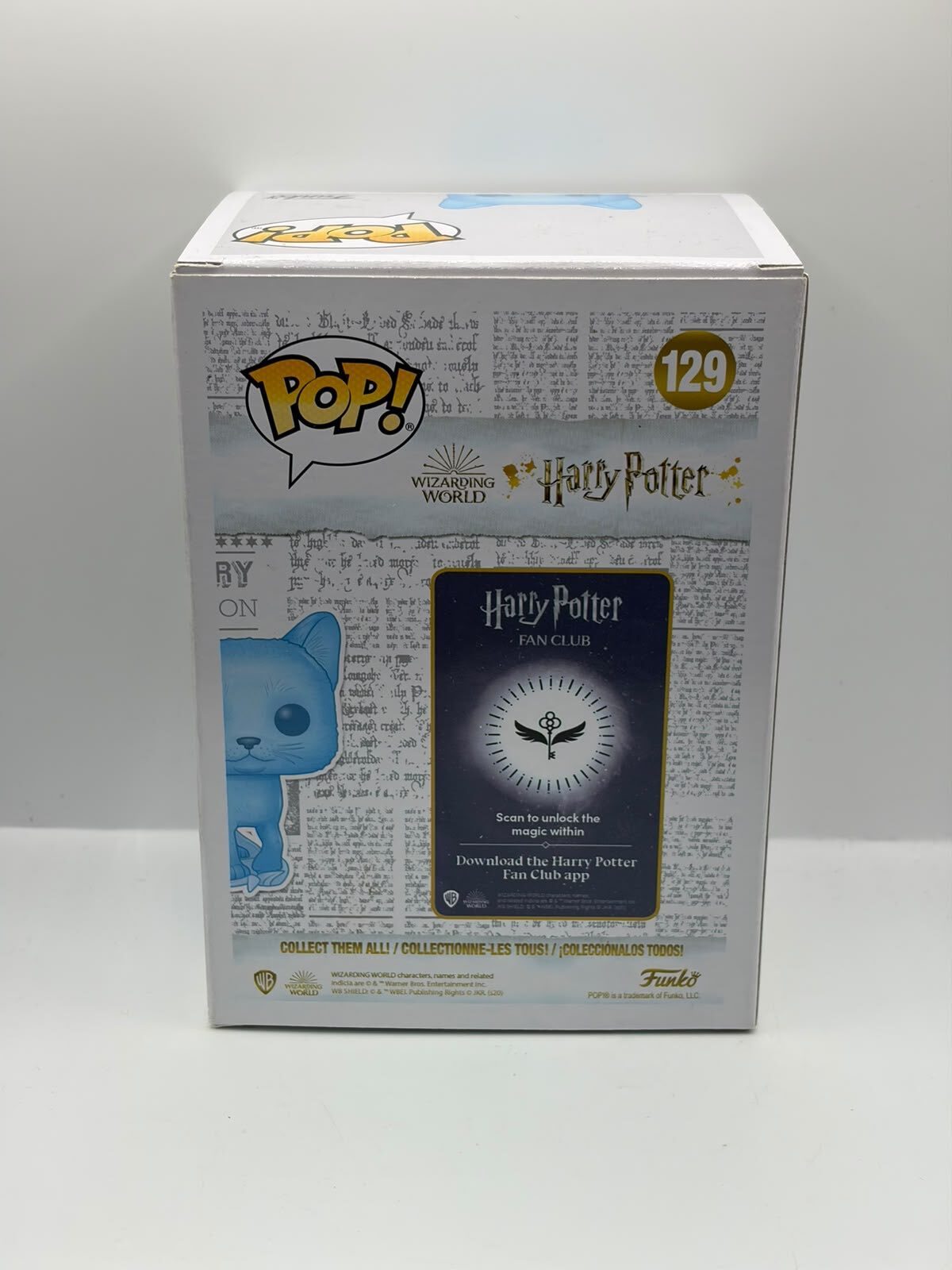 Funko Pop! Harry Potter Patronus Minerva McGonagall #129 Pre-Release Exclusive