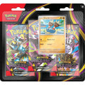Pokémon Trading Card Game Mega Evolution Pitch Black 3-Pack Blister with Binacle Promo Card