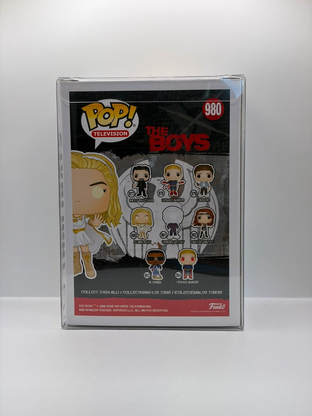 Funko Pop! Television The Boys Starlight Vinyl Figure #980 Signed