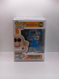 Funko Pop! Animation Wallace #1744 Vinyl Figure Dual Signed by Merlin Crossingham & Nick Park with Autograph COA