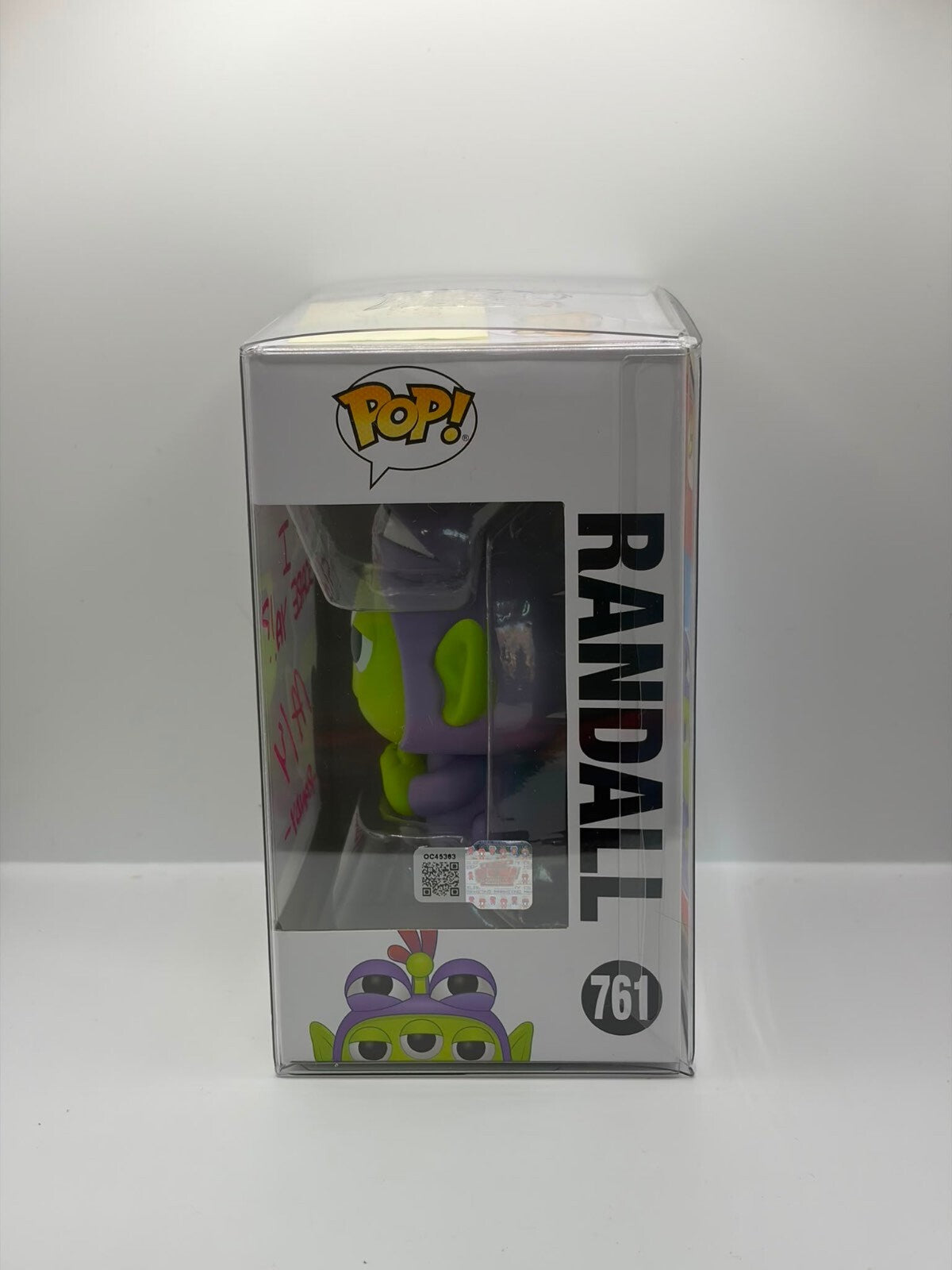 Funko Pop! Disney Pixar Remix Randall Vinyl Figure #761 - Signed