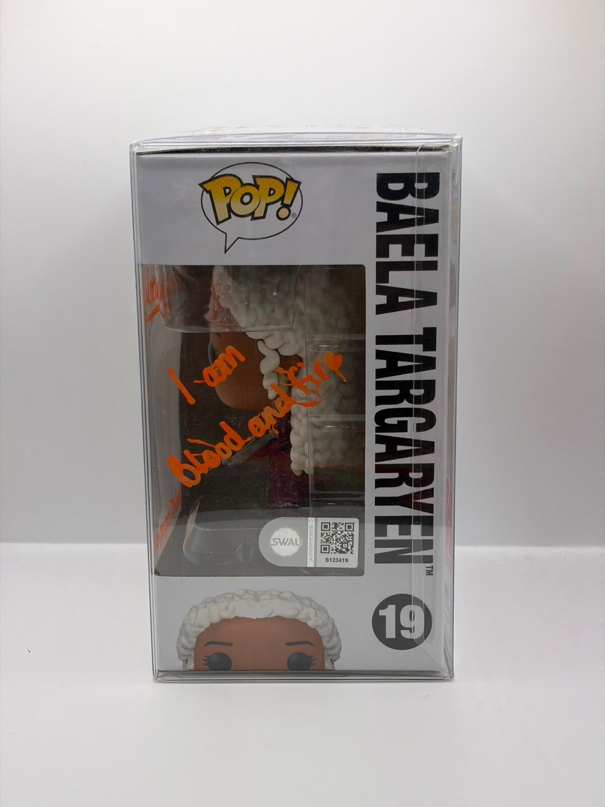 Funko Pop! House of the Dragon Baela Targaryen Vinyl Figure #19 Signed