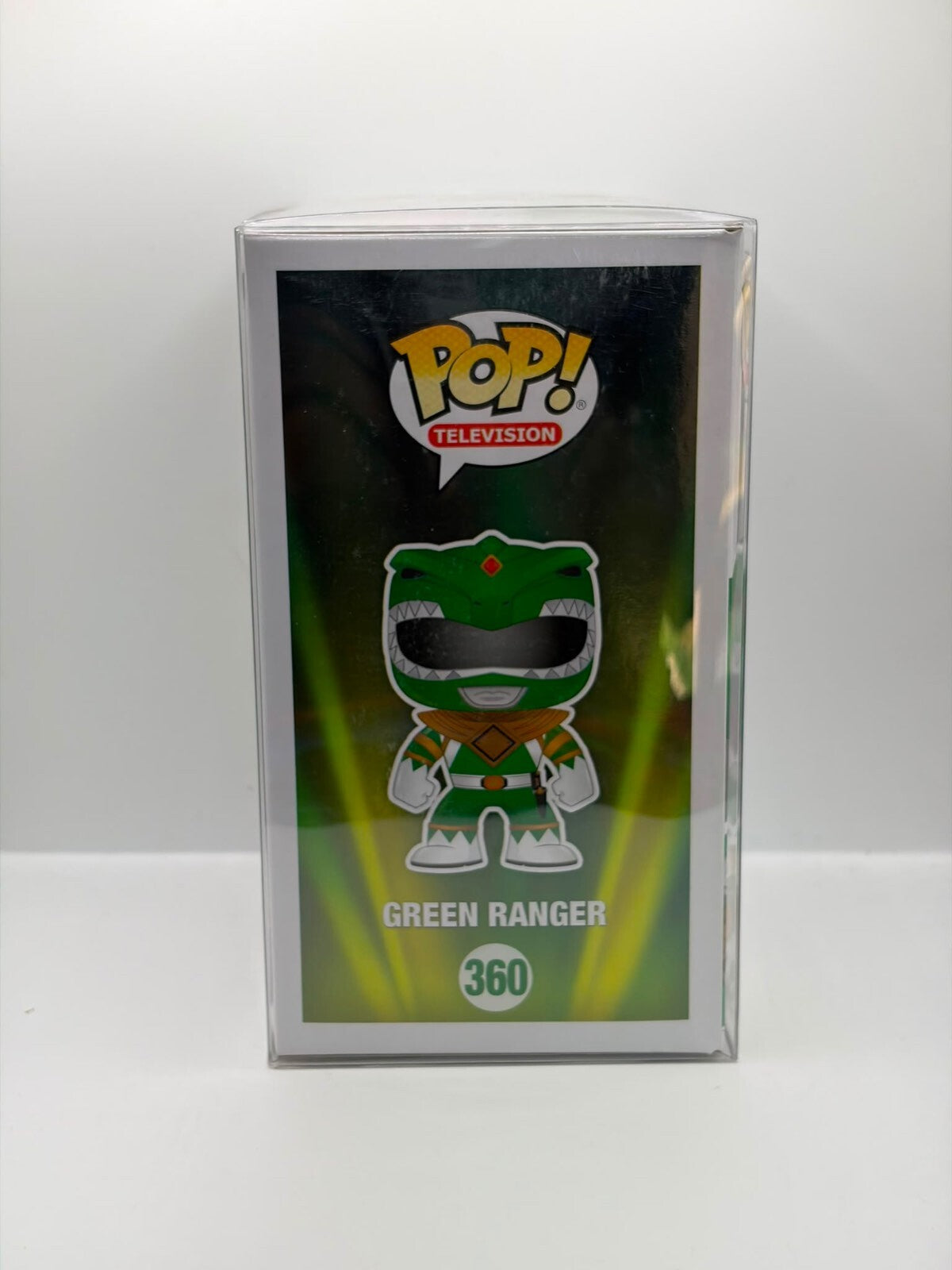 Funko Pop! Television Mighty Morphin Power Rangers Green Ranger #360 Vinyl Figure - Glow in the Dark, Fall Convention Exclusive