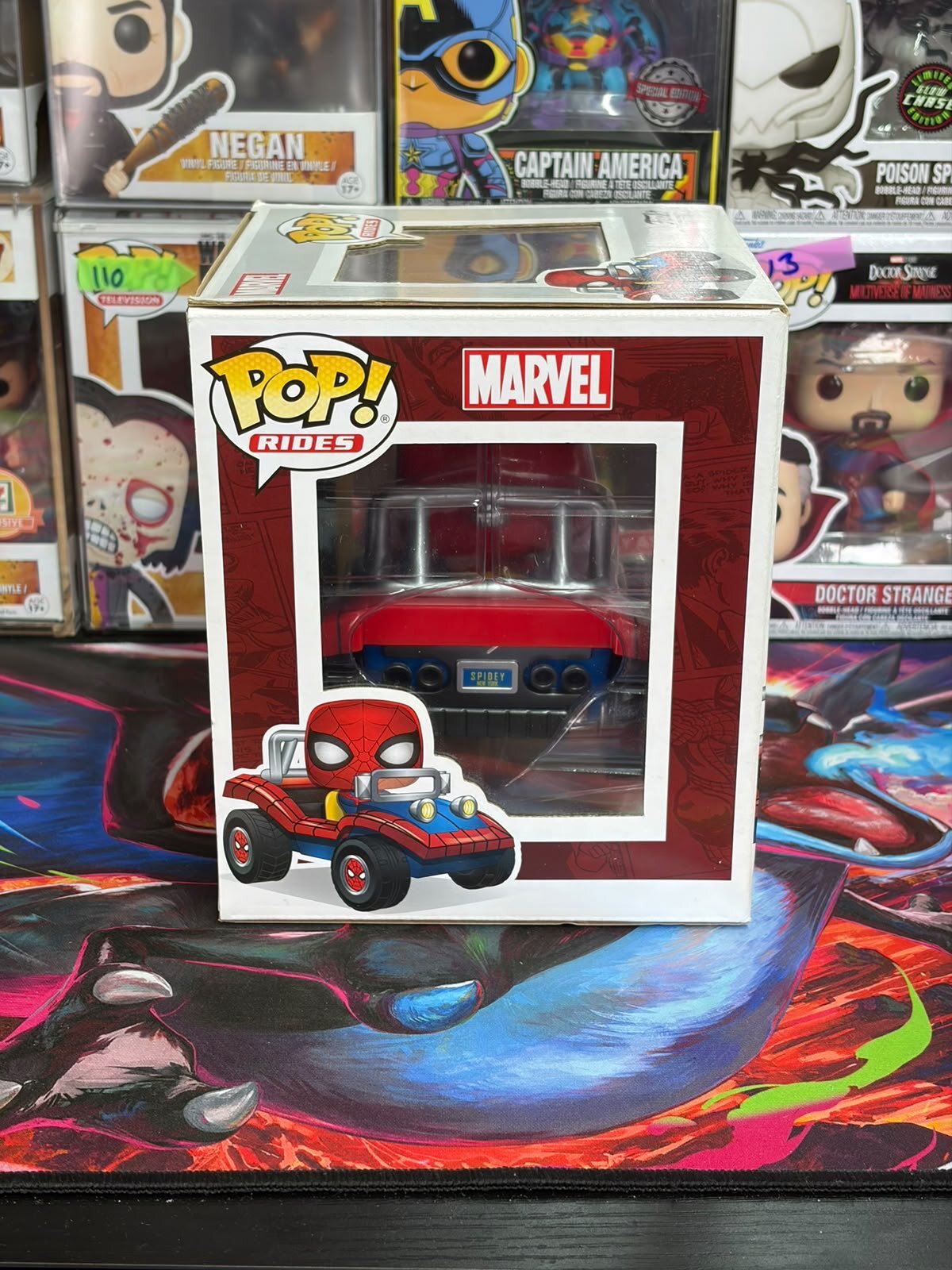 Funko Pop! Rides Marvel Spider-Man Spider-Mobile #51