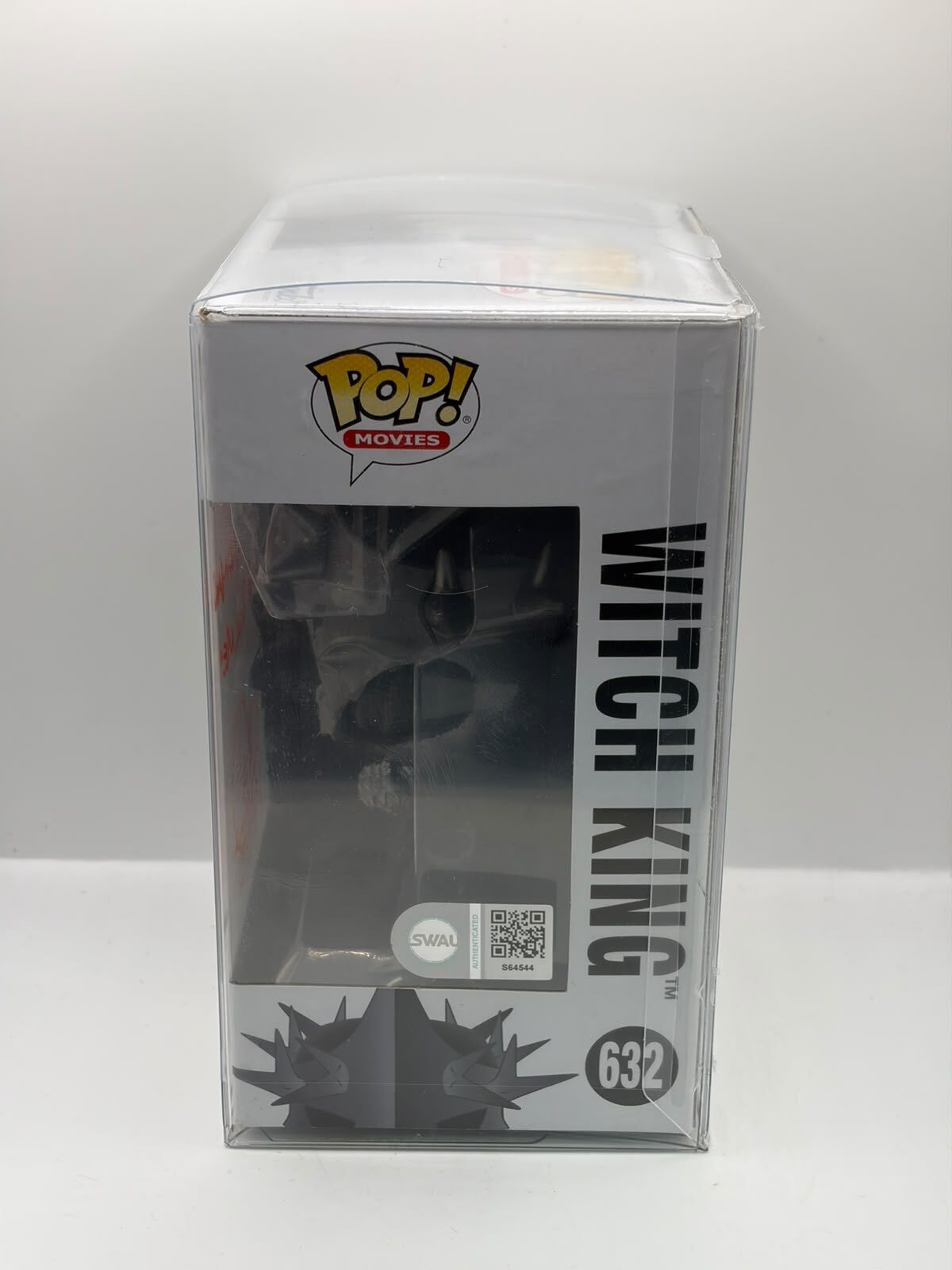 Funko Pop! Movies The Lord of the Rings Witch King #632 Vinyl Figure, Signed