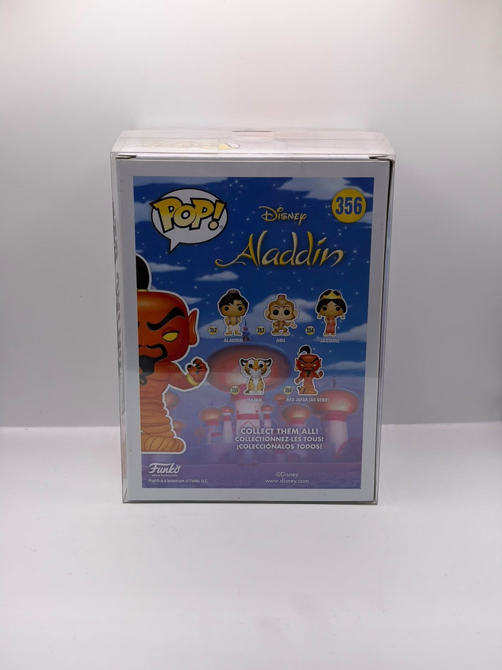 Funko Pop! Disney Aladdin Red Jafar #356 Vinyl Figure in Box