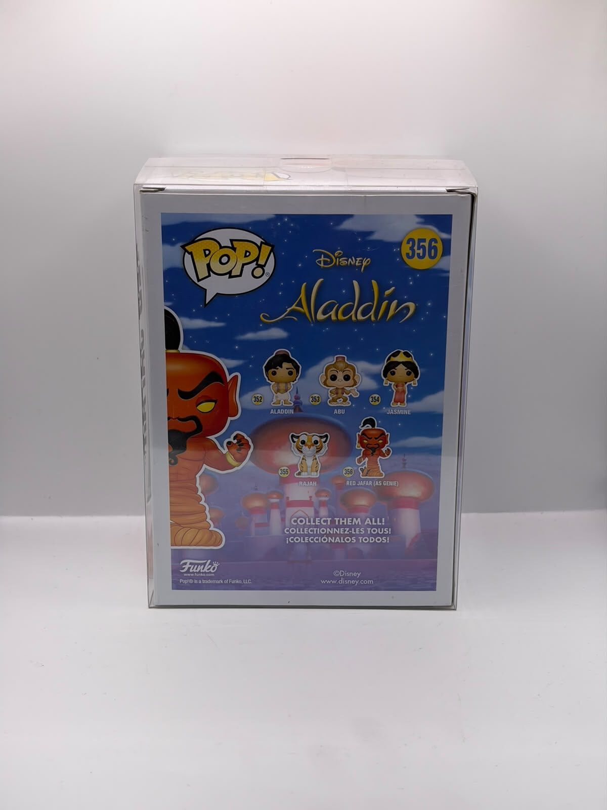 Funko Pop! Disney Aladdin Red Jafar #356 Vinyl Figure in Box