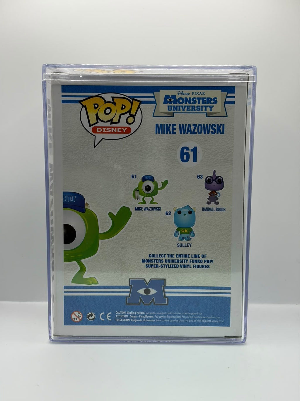 Funko Pop! Disney Monsters University Mike Wazowski Vinyl Figure #61 480 piece Exclusive Comic Con Edition