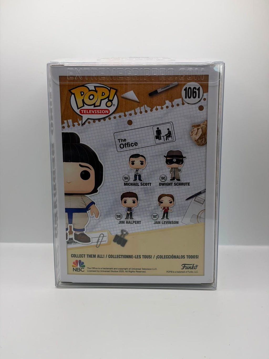 Funko Pop! Television The Office Andy Bernard Vinyl Figure #1061 Signed