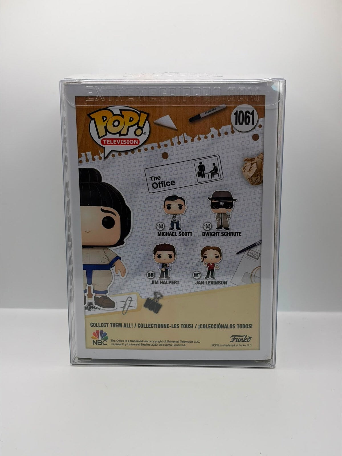 Funko Pop! Television The Office Andy Bernard Vinyl Figure #1061 Signed