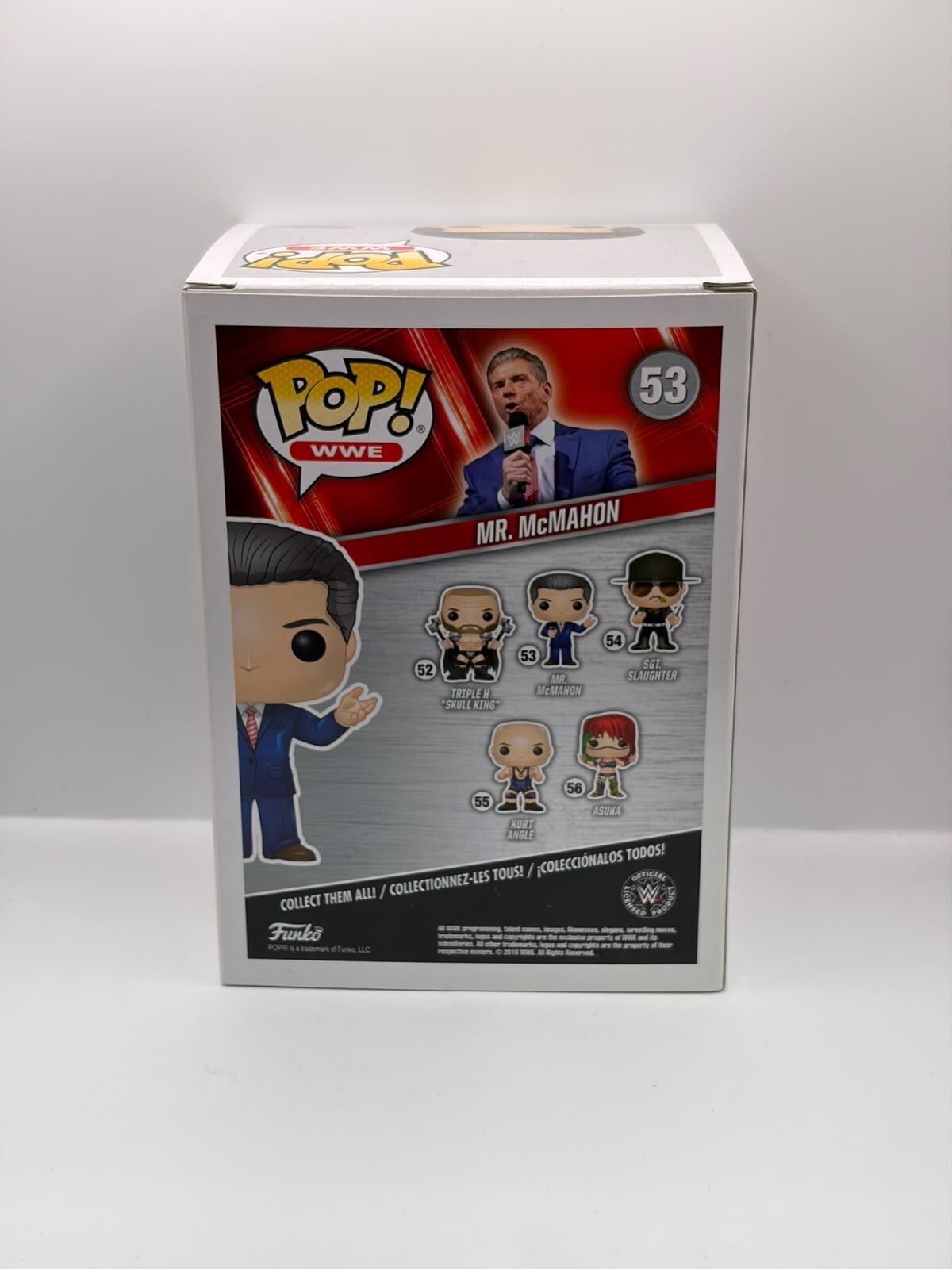 Funko Pop! WWE Mr. McMahon Vinyl Figure #53