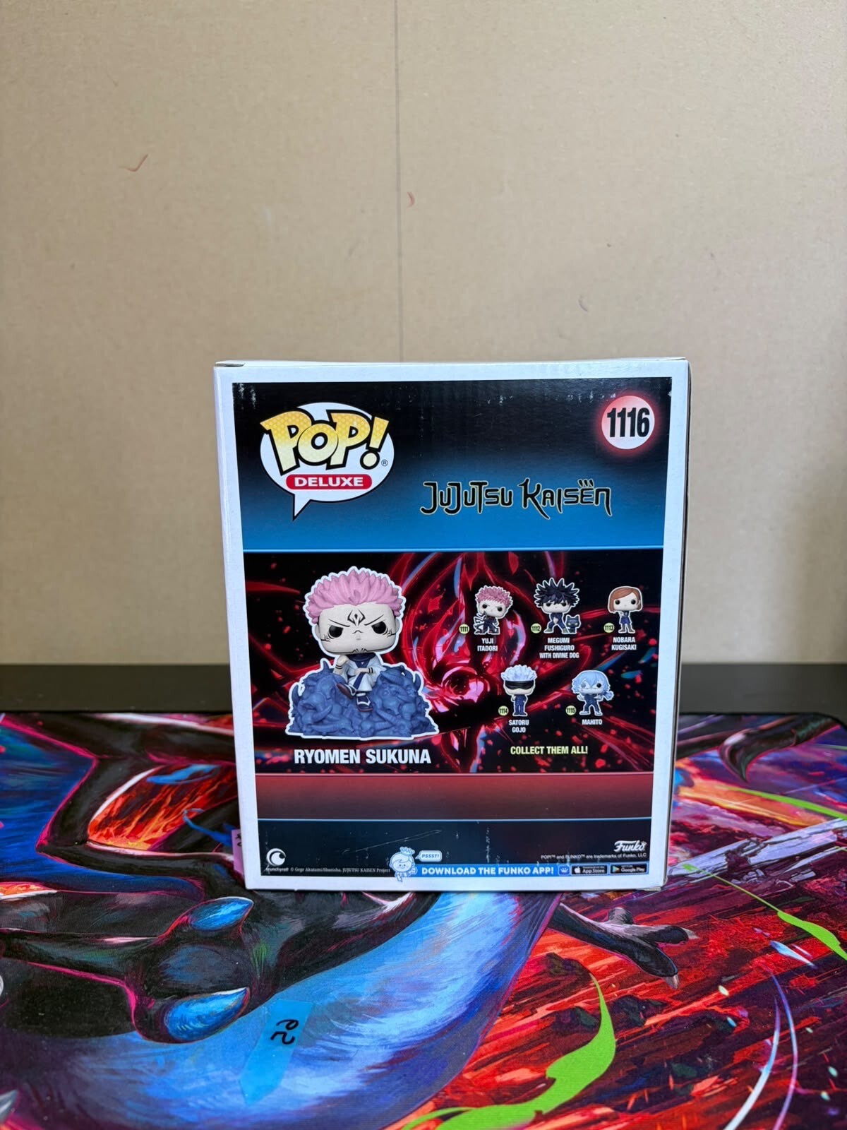 Funko Pop! Deluxe Ryomen Sukuna #1116 Jujutsu Kaisen