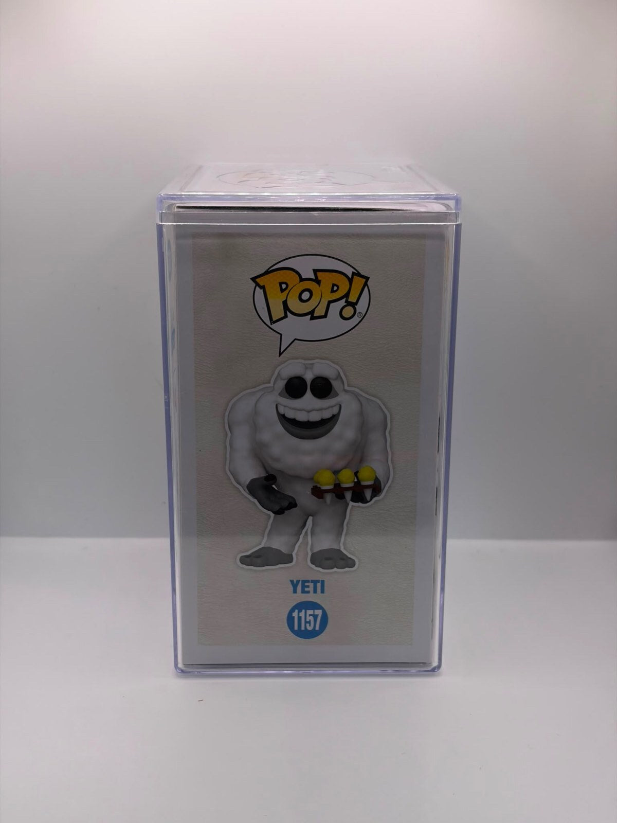 Funko Pop! Disney Pixar Monsters #1157 Yeti Vinyl Figure Signed