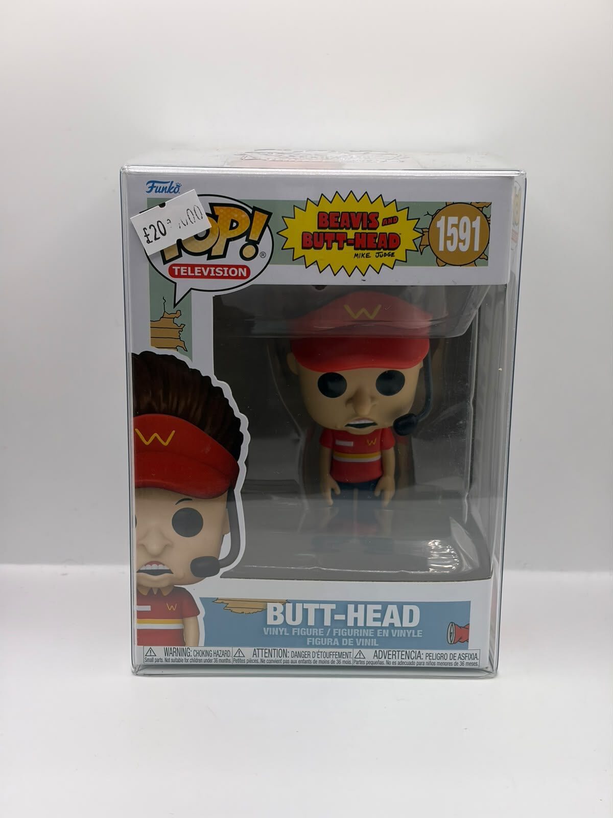 Funko Pop! Television Beavis and Butt-Head Butt-Head Vinyl Figure #1591
