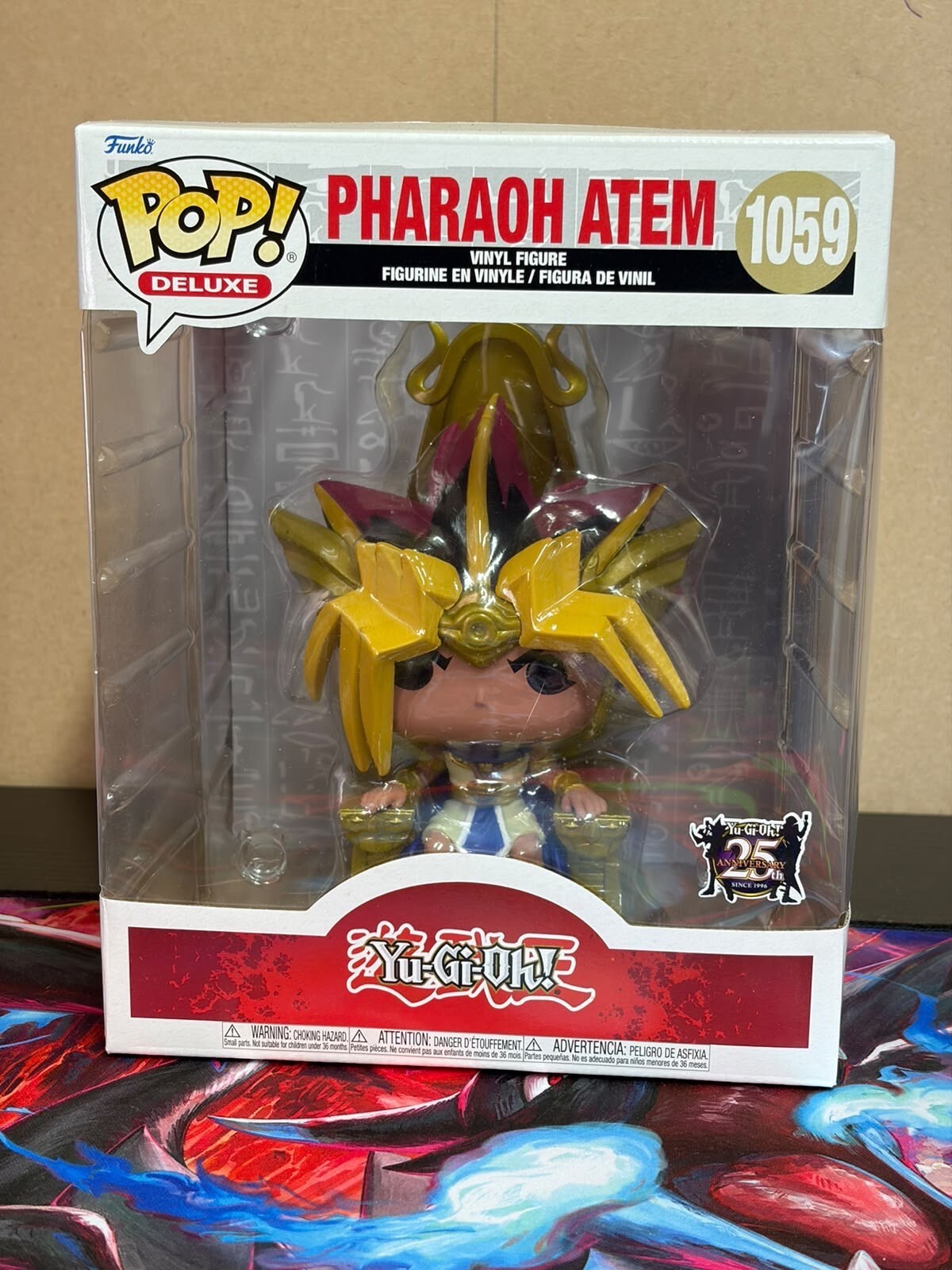 Funko Pop! Deluxe Pharaoh Atem #1059 Yu-Gi-Oh! Vinyl Figure