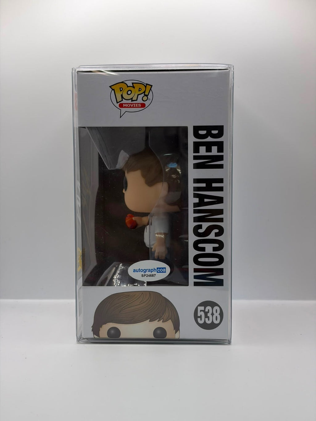 Funko Pop! Movies IT Ben Hanscom Glow in the Dark Vinyl Figure #538 Autographed