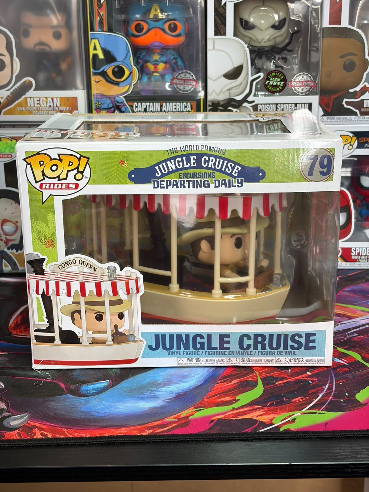 Funko Pop! Rides Jungle Cruise Departing Daily #79