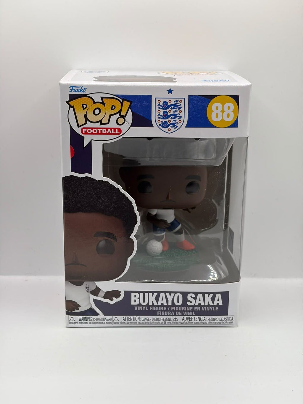 Funko Pop! Football Bukayo Saka Vinyl Figure #88 - England National Team