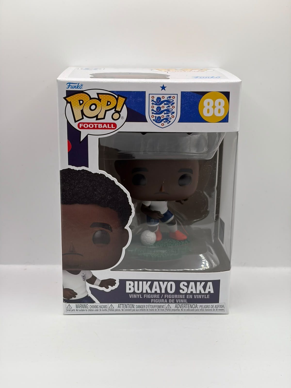 Funko Pop! Football Bukayo Saka Vinyl Figure #88 - England National Team