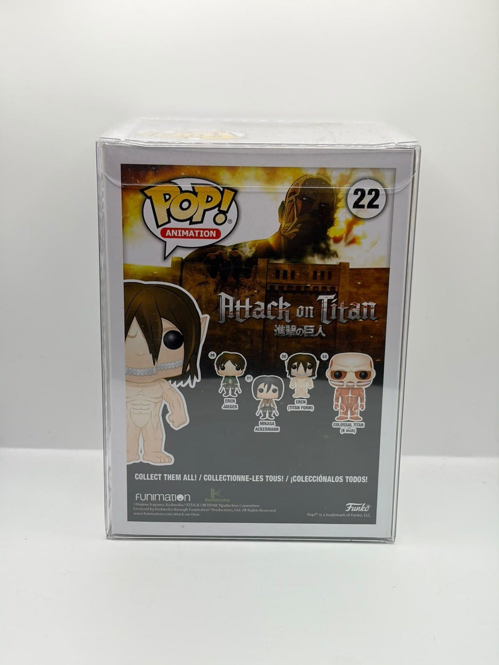 Funko Pop! Animation Attack on Titan Eren (Titan Form) #22