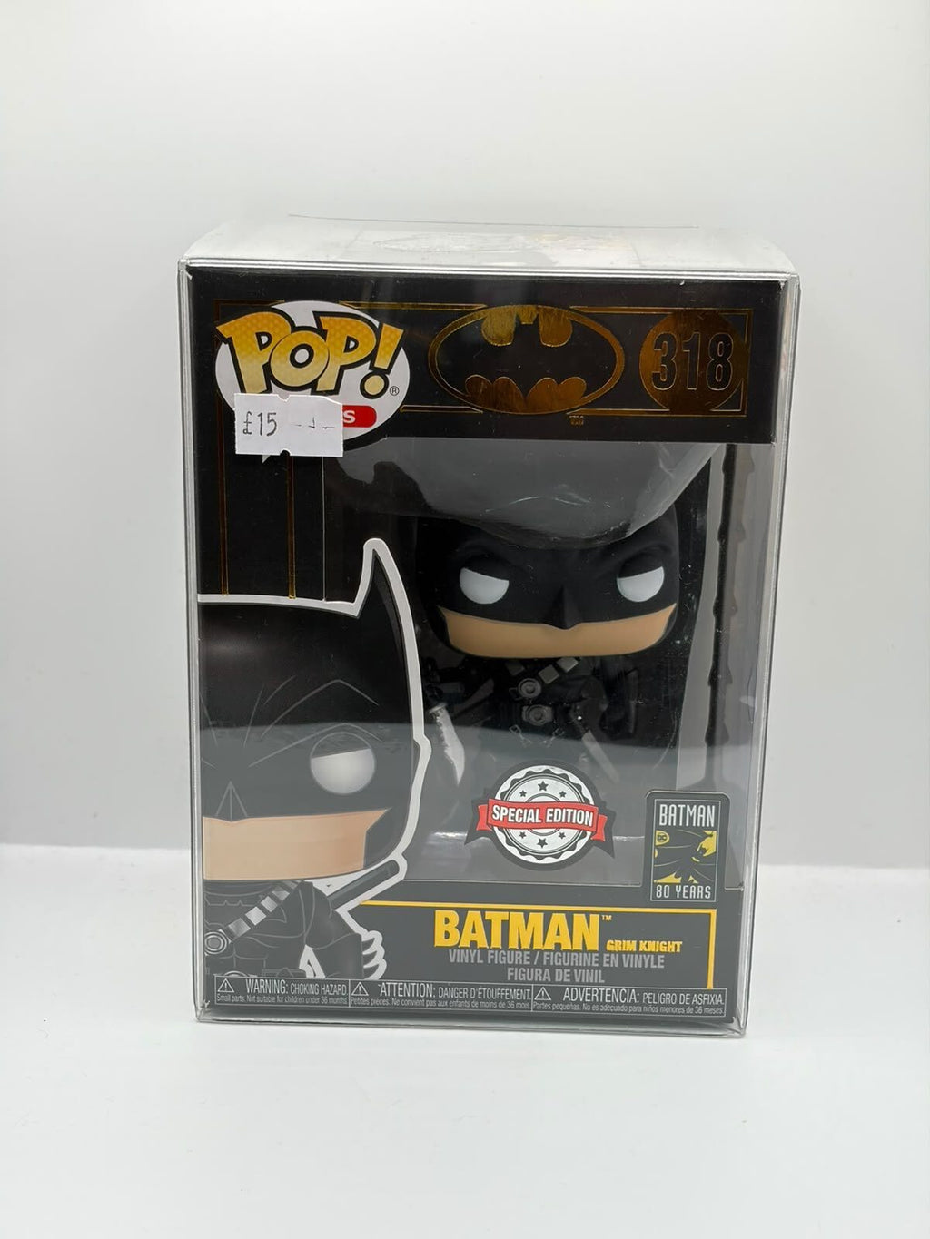 Funko Pop! Heroes Batman Grim Knight #318 Special Edition Vinyl Figure