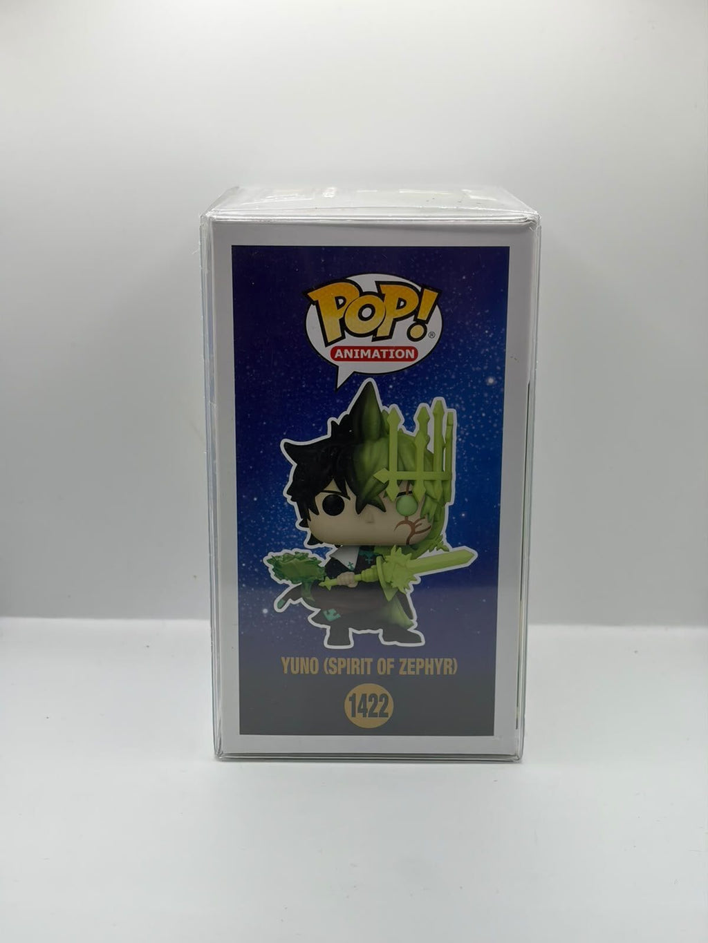 Funko Pop! Animation Black Clover Yuno Spirit of Zephyr #1422 Glow in the Dark