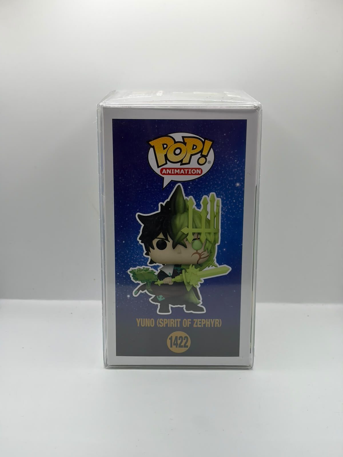 Funko Pop! Animation Black Clover Yuno Spirit of Zephyr #1422 Glow in the Dark